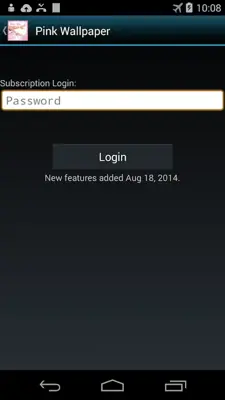 Pink Wallpaper android App screenshot 1